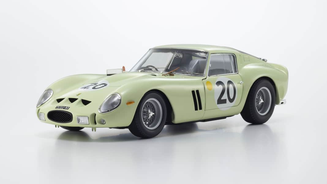 Kyosho bringt ultimatives Trio zum Ferrari 250 GTO in 1:18 an den Start