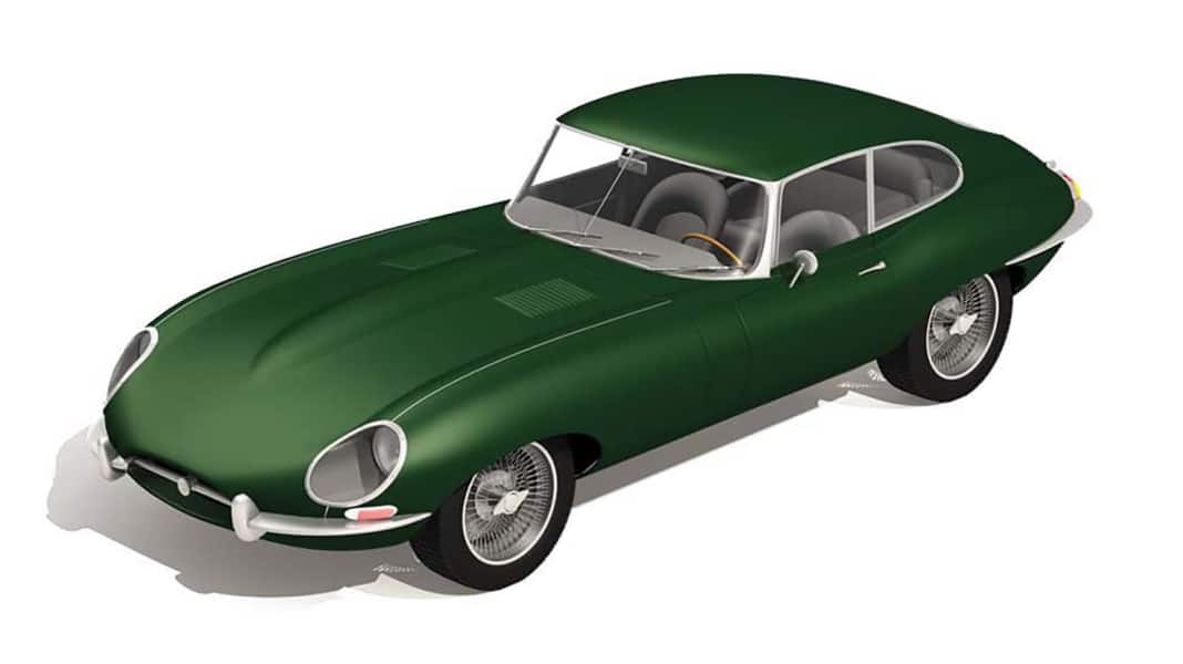 Airfix bringt Bausatz zum Jaguar E-Type als Starterset im Maßstab 1:43