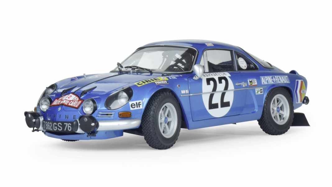 Carson Modelsport liefert die Alpine A 110 in 1:8 im Monte-Look