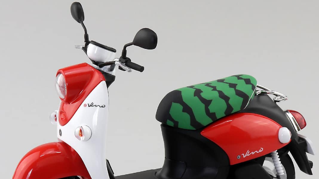 Aoshima kündigt für den Mai den Yamaha E-Vino als 1:12-Kit an