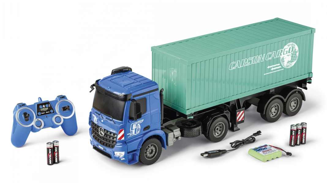 Carson-Modellsport bringt Arocs-Laster im 60-Zentimeter-Format