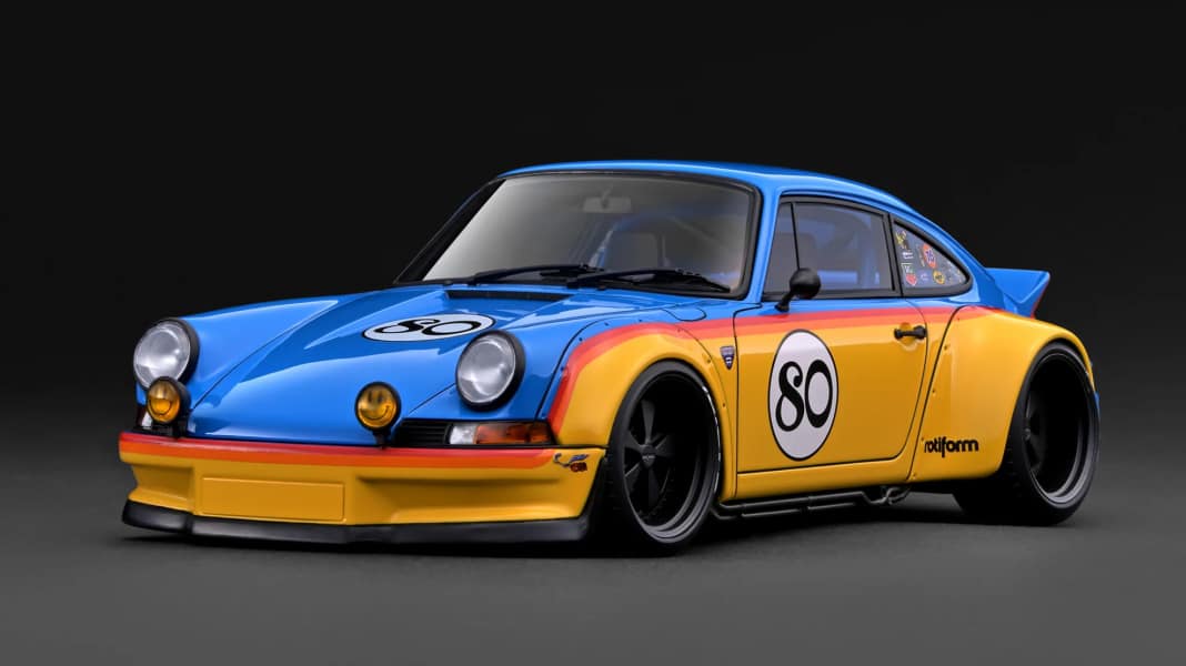 Ignition Model kündigt bunten RWB Backdate in 1:18 als Resinemodell an