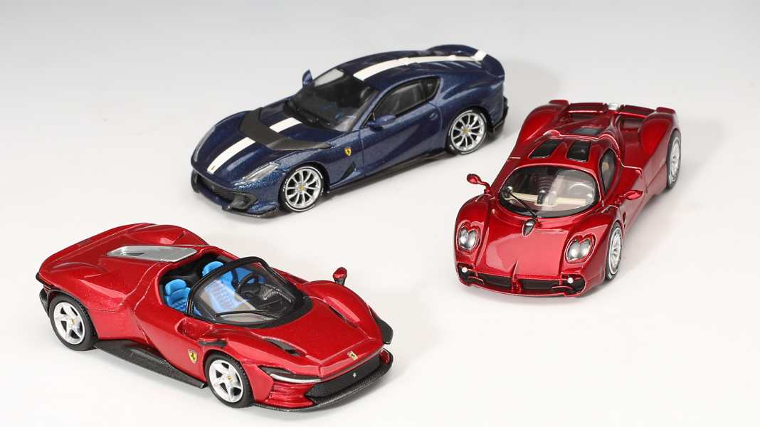 BBR startet ins Jahr 2025 mit Pagani und Ferrari im Maßstab 1:64