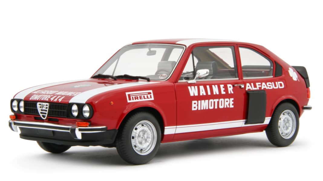 Alfasud Bimotore 4x4: Laudoracing baut die Doppelherz-Rarität in 1:18