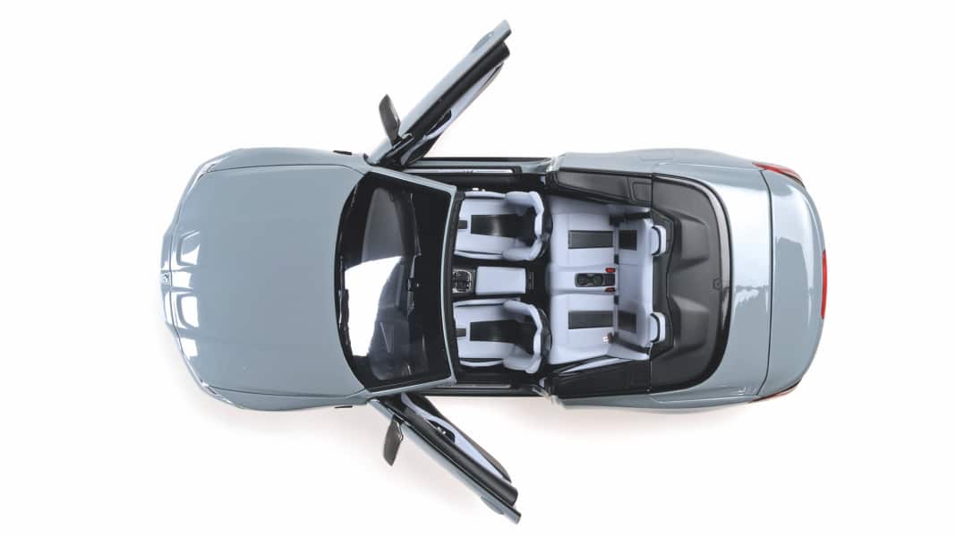 Minichamps: Dieser BMW M4 als Cabrio ist keine graue Maus in 1:18