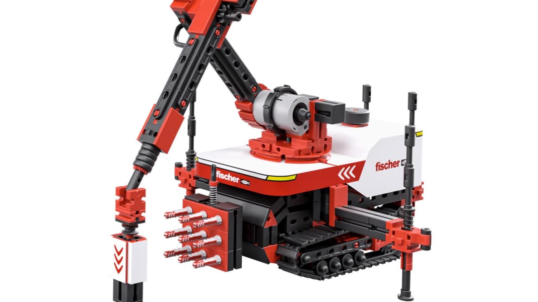 Fischer Technik bringt eigenen Bauroboter als Modellbausatz in 1:8!