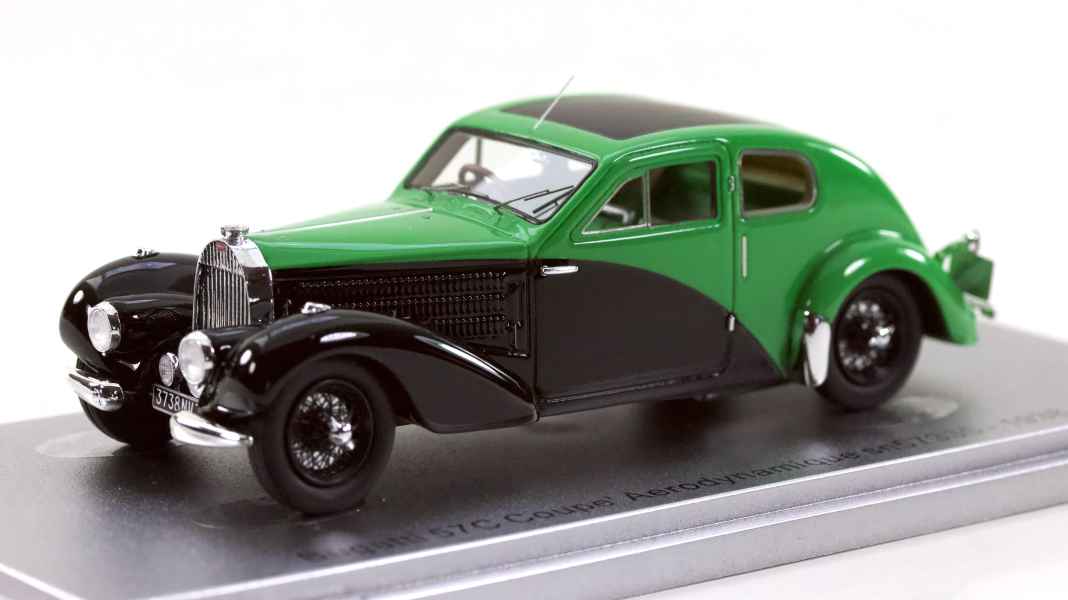 Kess Models bringt drei Bugatti Type 57 in 1:43 im schnittigen Design