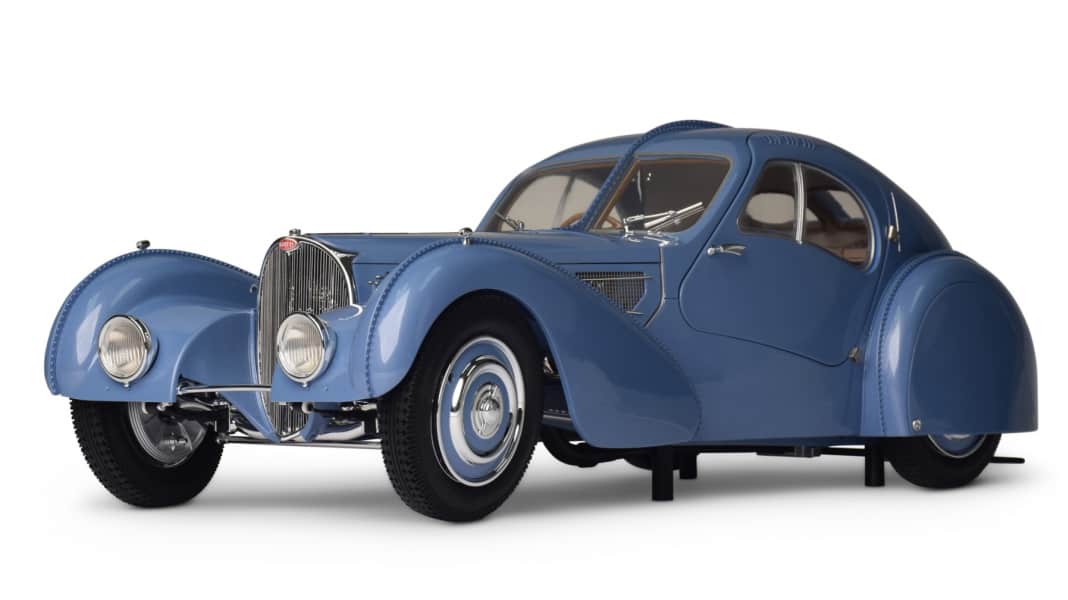 Diese Bugatti 57 SC, den Carson von Ixo liefert, ist großartig – in 1:8