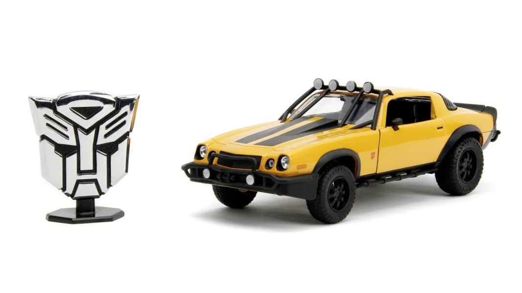 Neu bei Jada: Das Transformers-Auto als Bumblebee-Camaro in 1:24