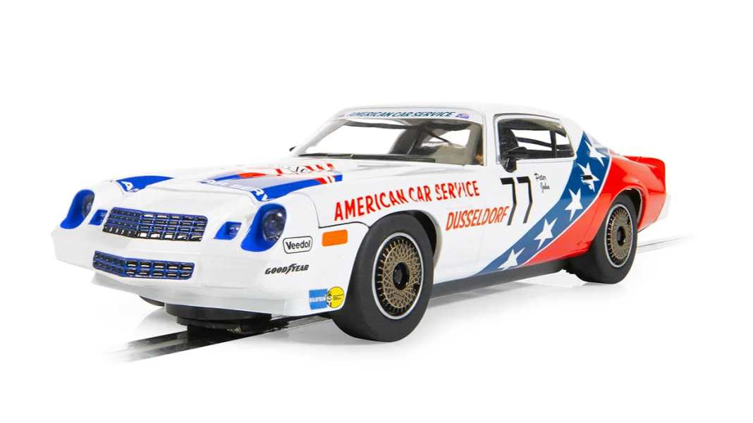 DPM oder DTM? Scalextric bringt Tourenwagen-Camaro von Peter John in 1:32