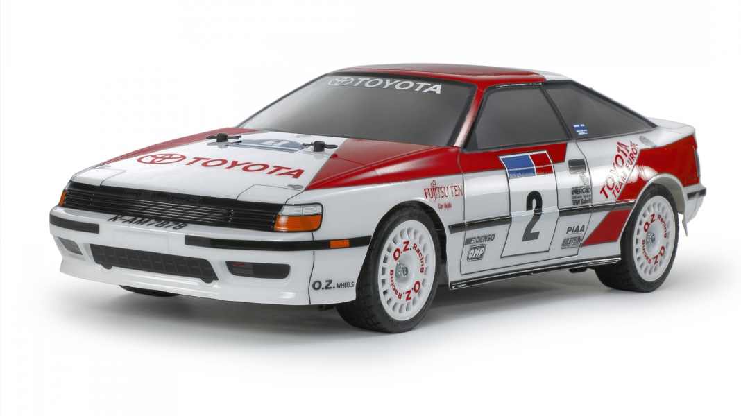 Tamiya bringt Toyota Rallye-Celica in 1:10 und mit Elektroantrieb