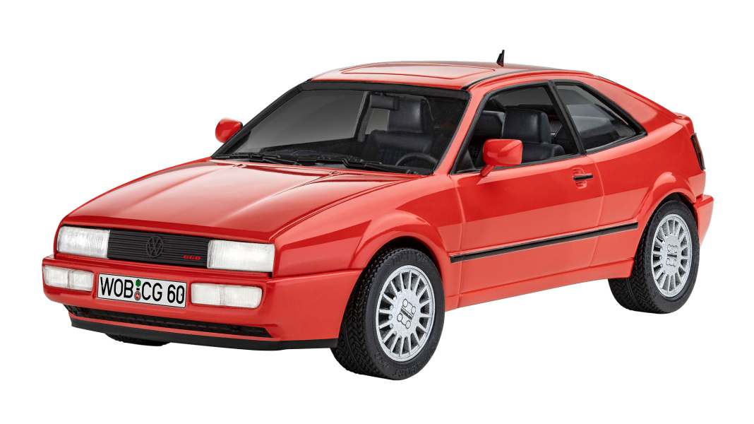 Revell zeigt erste Bilder vom 1:24-Kit des Volkswagen Corrado