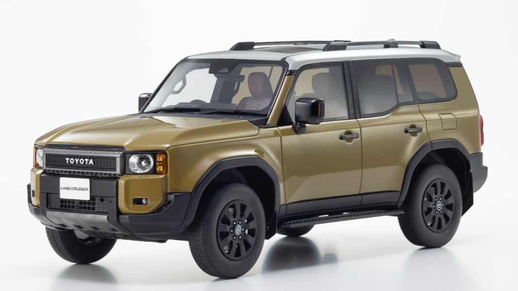 Kyosho baut Toyota Land Cruiser 250 in 1:18 und aus Resine