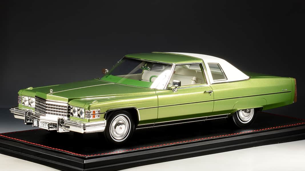 Der zweite 1:18-Cadillac von Stamp ist ein DeVille Coupé von 1974