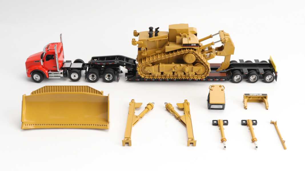 Kenworth T880 mit Cat D11R Dozer in 1:50 kommt bei Diecast Masters