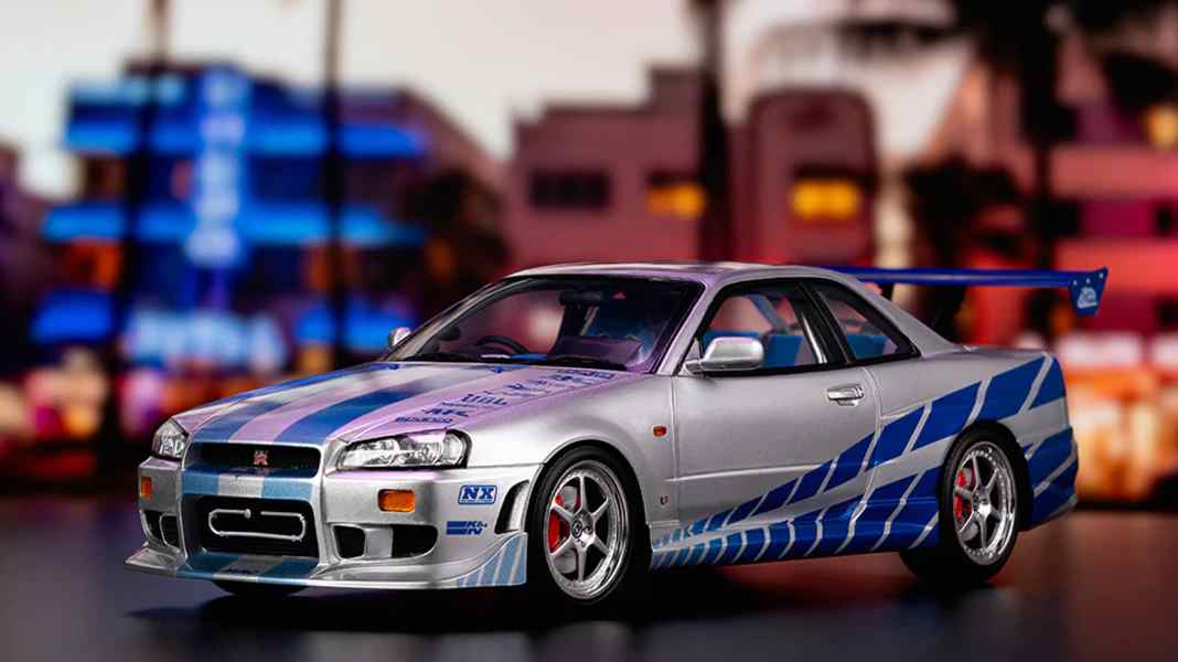 Jada Toys zeigt Brians Skyline aus “Fast & Furious” als Resine-Boliden in 1:18