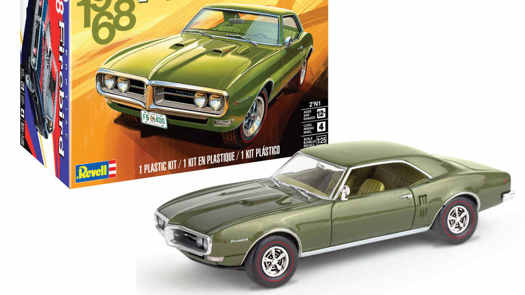 Revell bringt den Firebird als Alt-Achtundsechziger und 1:25-Plastikkit