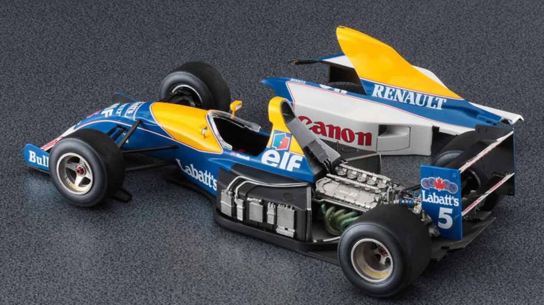 Hasegawa bringt den Williams FW14 in 1:24 mit Die-Cast-Motor