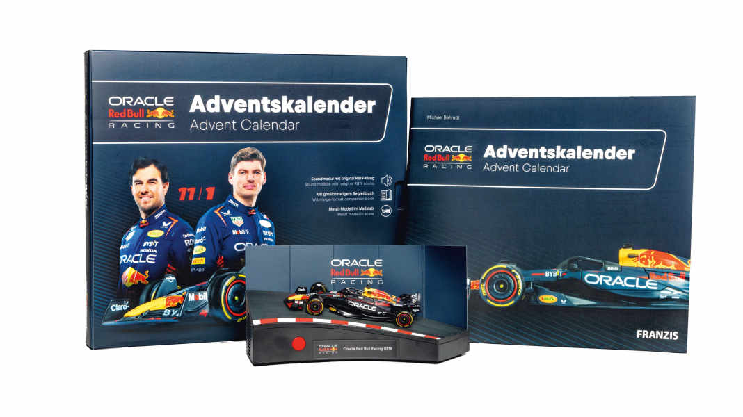 Adventskalender Red Bull RB19 in 1:43 – Die Nummer eins