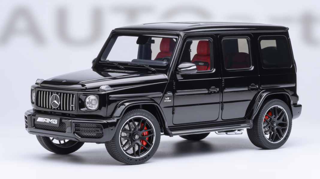 1:18-G-Klasse: Autoarts neue Schwarz-Weiß-Malerei ist top!