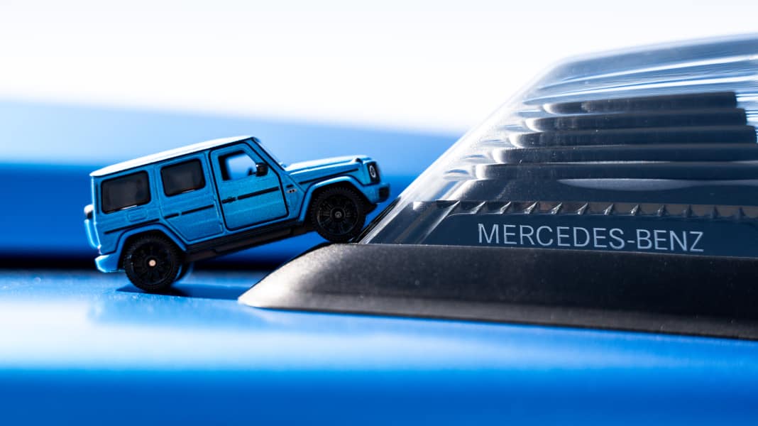 Matchbox bringt Elektro-G-Klasse aus recyceltem Die Cast in 1:64