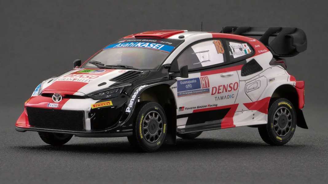 Belkits überrascht mit Toyota Yaris Rally1 Hybrid als Siegertyp in 1:24