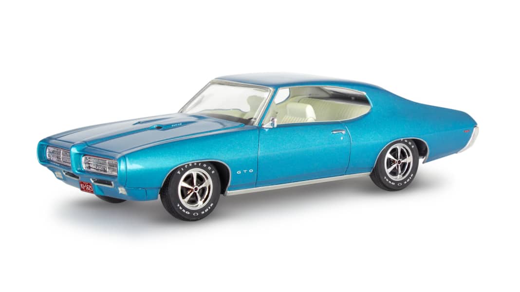 Revell bringt GTO: Der ‘69 Pontiac kommt als Kit in 1:24