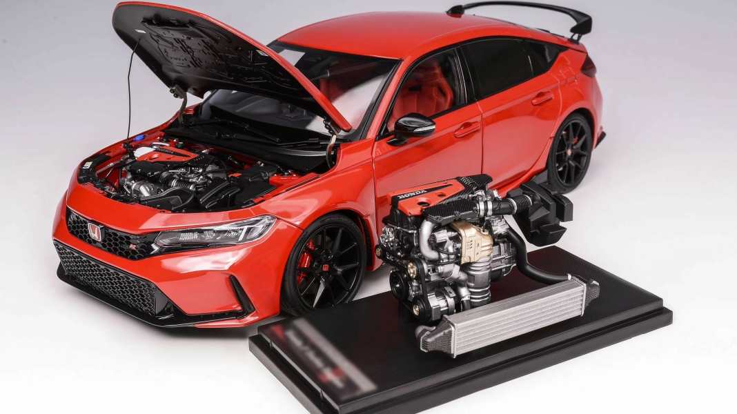 Motorhelix kündigt ultimativen Honda Civic Type R im Maßstab 1:18 an