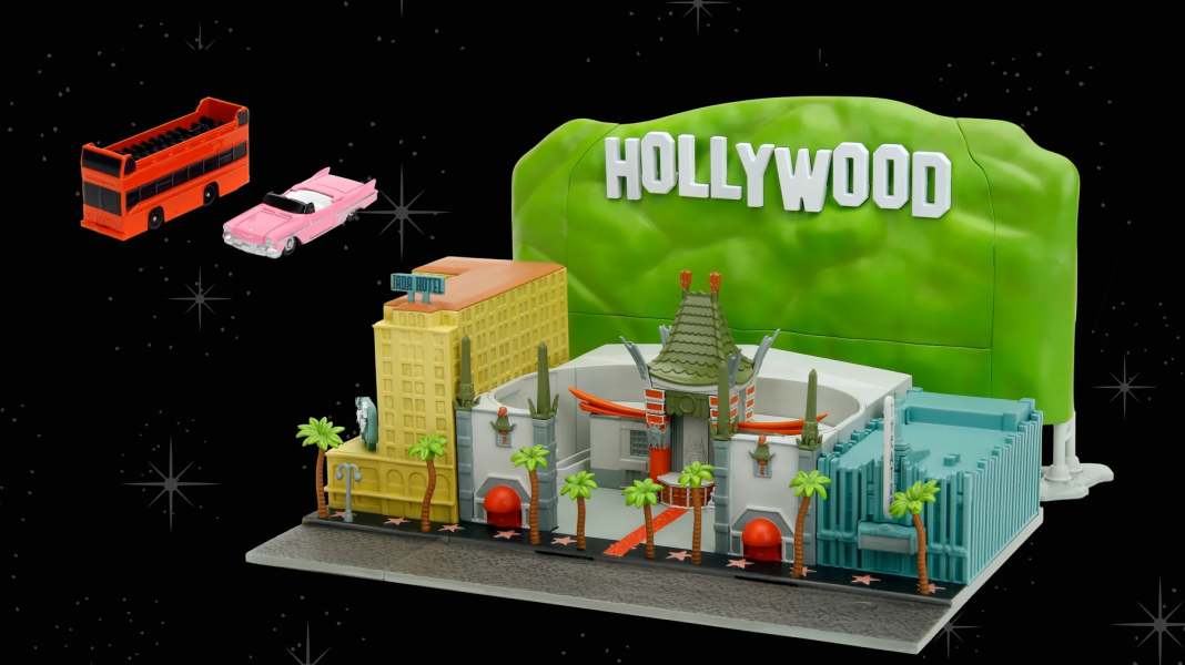 Jada Toys goes to Hollywood – mit einem coolen Diorama in seiner Nano-Serie