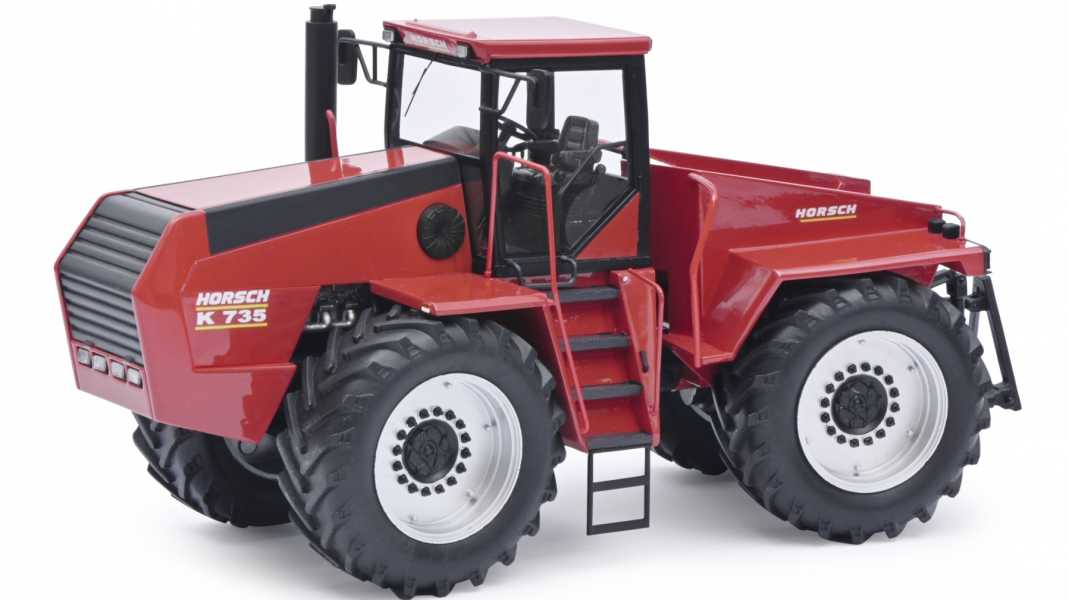 Schuco bringt Horsch-Knicklenker mit Kirovets-Genen in 1:32