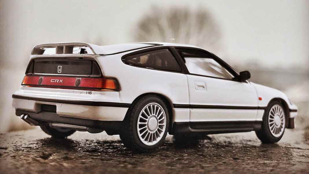 Weiß & heiß – ‘87 Honda CRX von Minichamps in 1:43