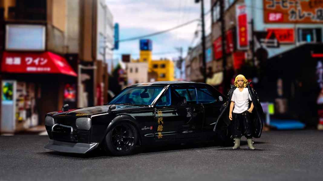 Jada Toys bringt neuen Anime-Nissan in 1:24 mit passender Figur