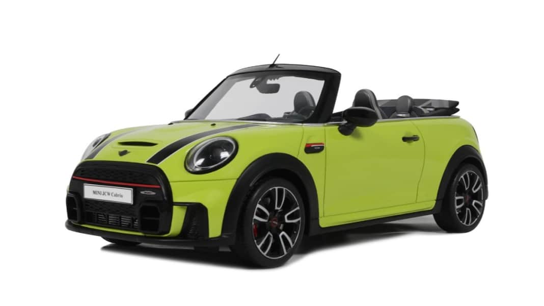 Ottomobile verspricht heißes Mini Cabrio als 1:18er in schrillem Zesty-Gelb