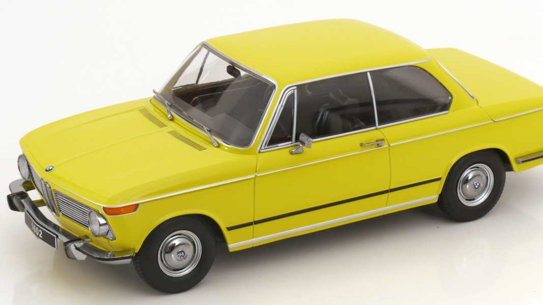 KK-Scale hat in 1:18 vier neue BMW 02er aus Die-Cast in petto!