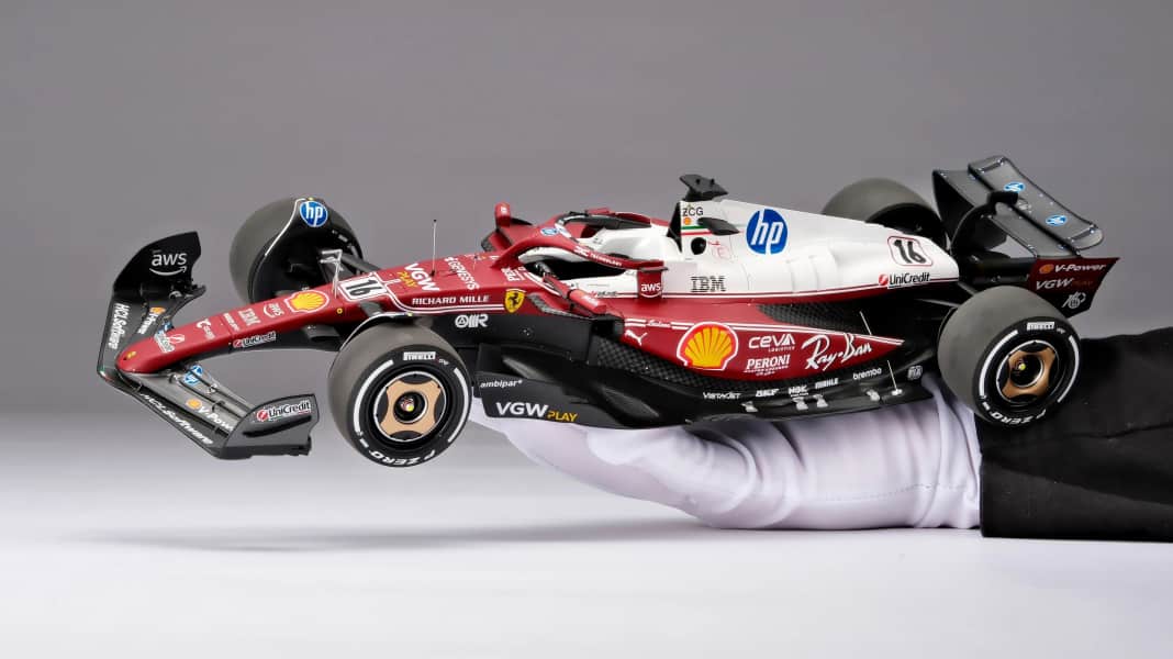 Ferrari SF-25 bekommt Lauda-Hommage von Amalgam in 1:18