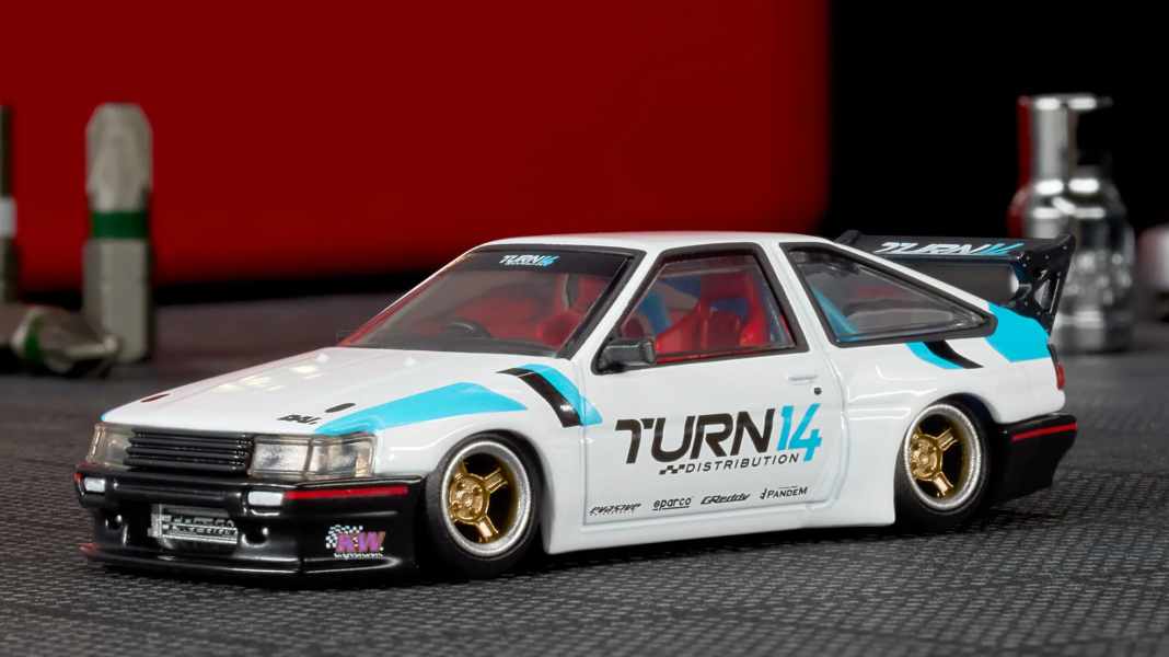 Hot Wheels pimpt den Toyota Levin in 1:64 ultimativ auf!