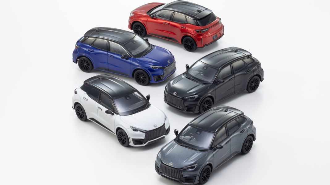 Kyosho bringt Lexus-Exoten LBX Morizo RR in fünf Farben als 1:43er