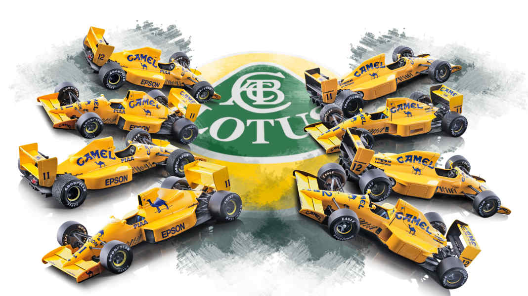 ‘89/‘90 Lotus 101/102 von Tecnomodel in 1:18 – Jetzt erst recht