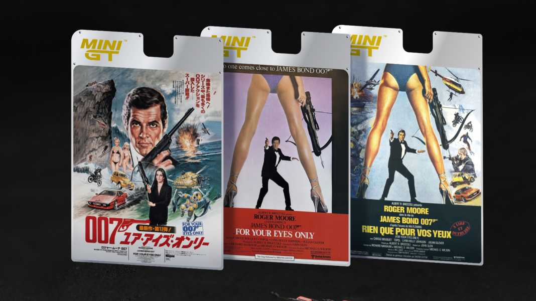 Mini GT legt mit zwei Bond-Autos in 1:64 nach