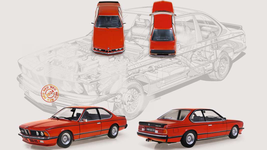 BMW 635 CSi von Solido in 1:18 - Sechsappeal