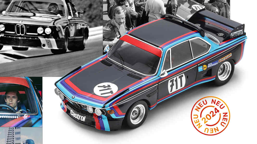 ’74 BMW 3.0 CSL Stuck/Ickx von Spark in 1:43 – Bis Runde vier