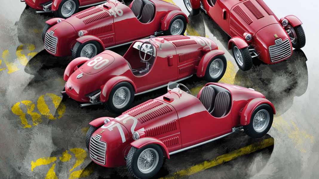 Die Stunde null: ’47 Ferrari 125 C von Tecnomodel in 1:18