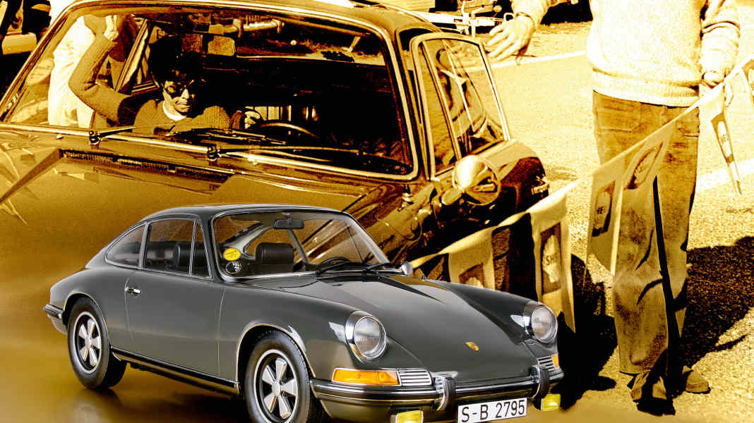 Der Allesretter: Porsche 911 S von Norev in 1:12