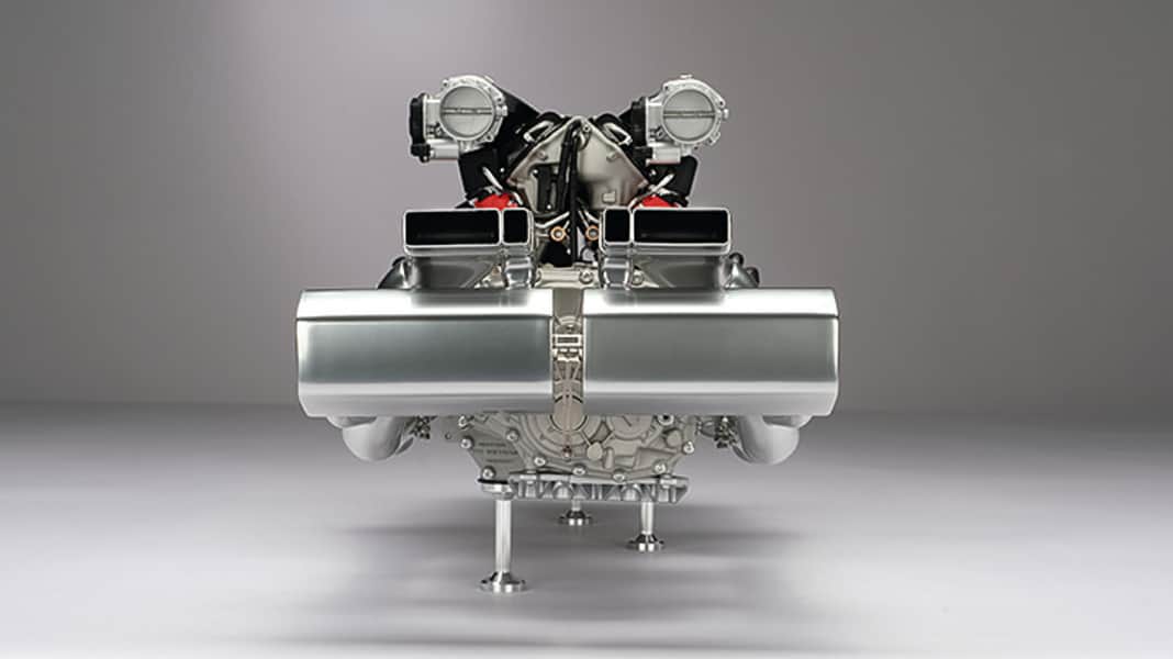 Ferrari SP3-V12-Motor von Amalgam in 1:4 - Bella Macchina