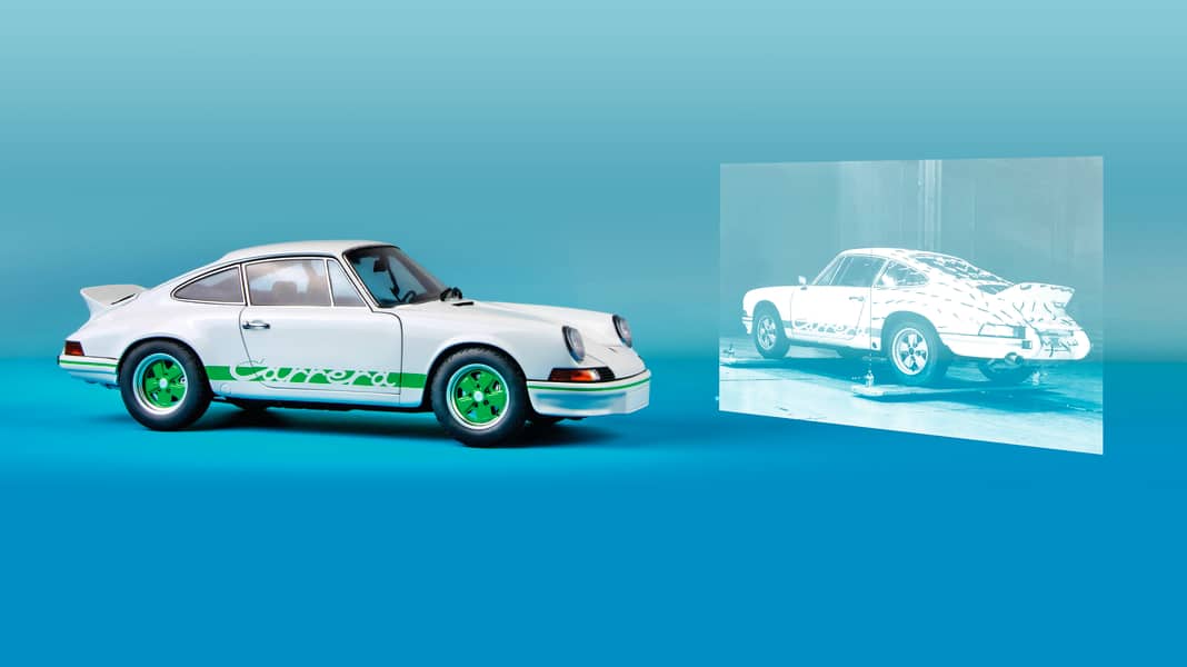 ’72 Porsche 911 RS 2.7 von Autoart in 1:18 - Was für ein Brett