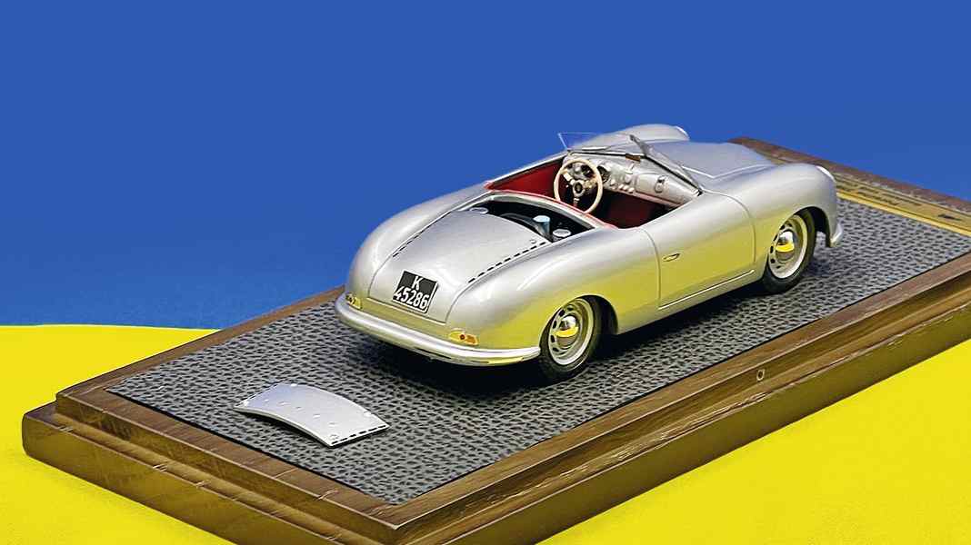 ’48 Porsche 356 Nr. 1 von EMC in 1:43 - Zweimal 1