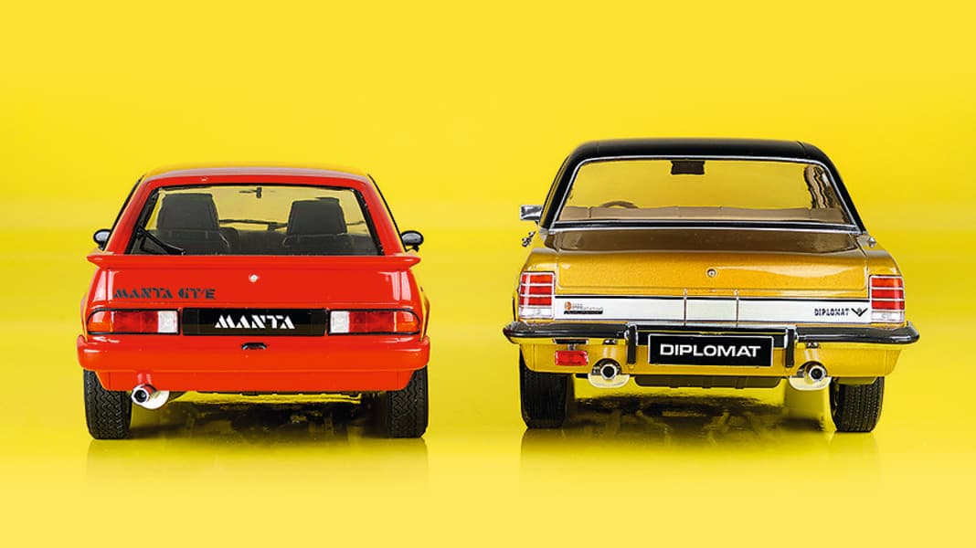 Sechs neue Opel für KK-Scale von Norev in 1:18 – Nadelstiche