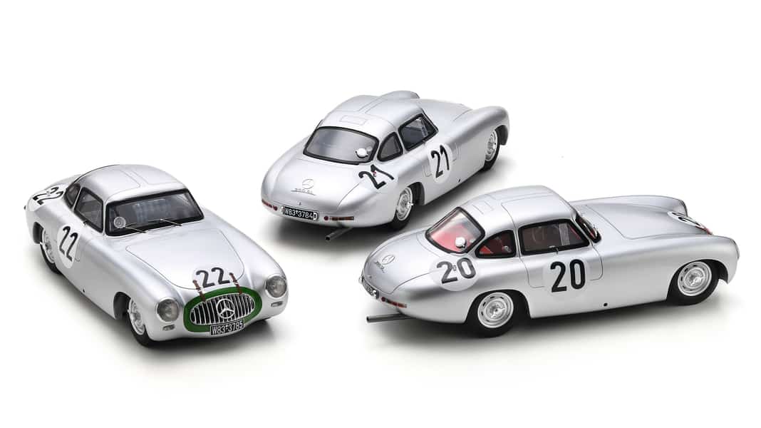 Erster mit Dach – ’52 Mercedes-Benz 300 Ur-SL von Spark in 1:18