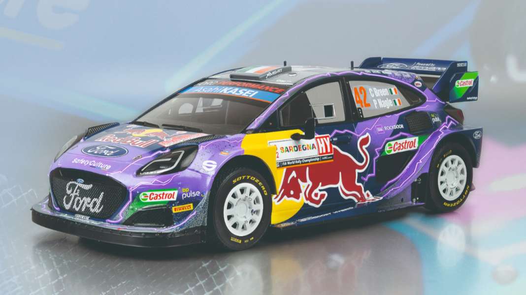 Alt erwischt: ’22 Ford Puma Monte-Sieger von Ixo in 1:18