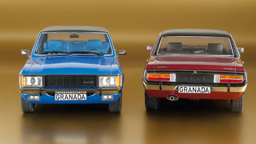 Die gute Stube: Ford Granada Mk I von MCG in 1:18